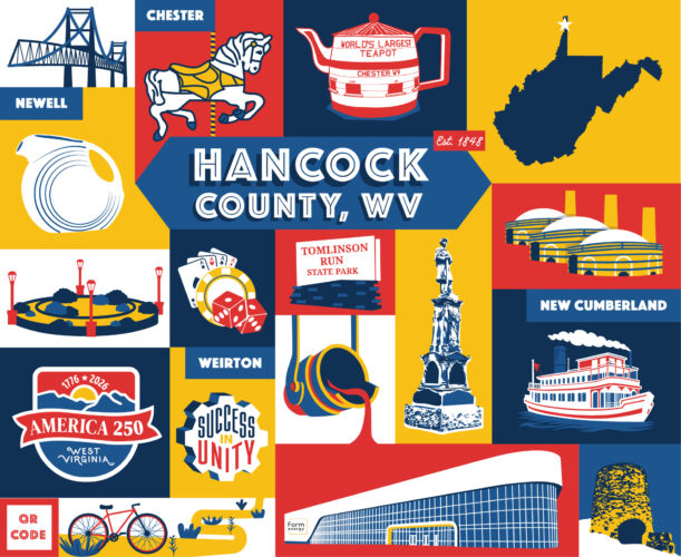 Design for Hancock County mural unveiled 